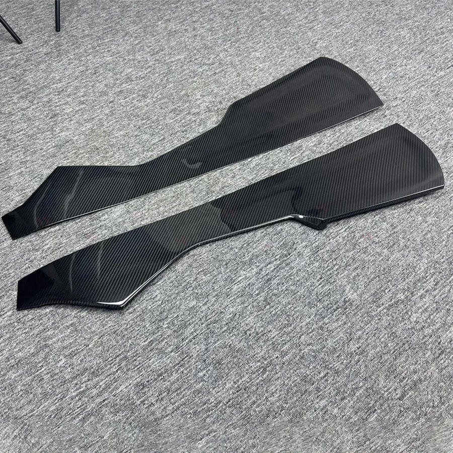G80 G82 M3 M4 2021 + Interior Console Side Panel Car Accessories Carbon Fiber Console Central Decorative Interior