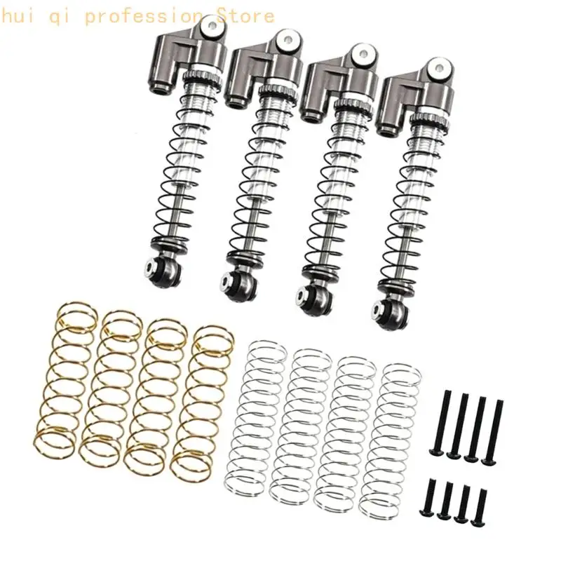Hochleistungs-Metallfederungsdämpfer 4er-Set für Fahrzeuge Maßstab 1:24 H8WE – Detail 2