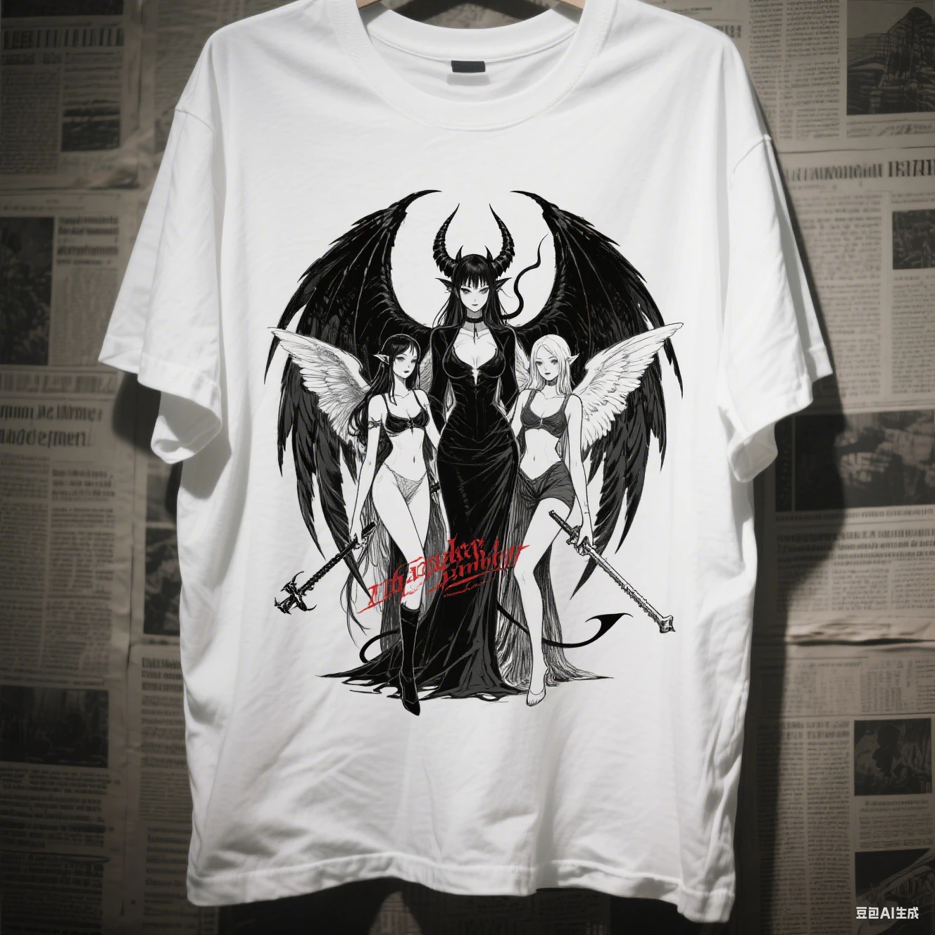 悪魔女王グラフィック男性と女性の Tシャツ夏のファッションスポーツ純粋な綿メンズ Tシャツ子供服 Tシャツ Y2k 女性