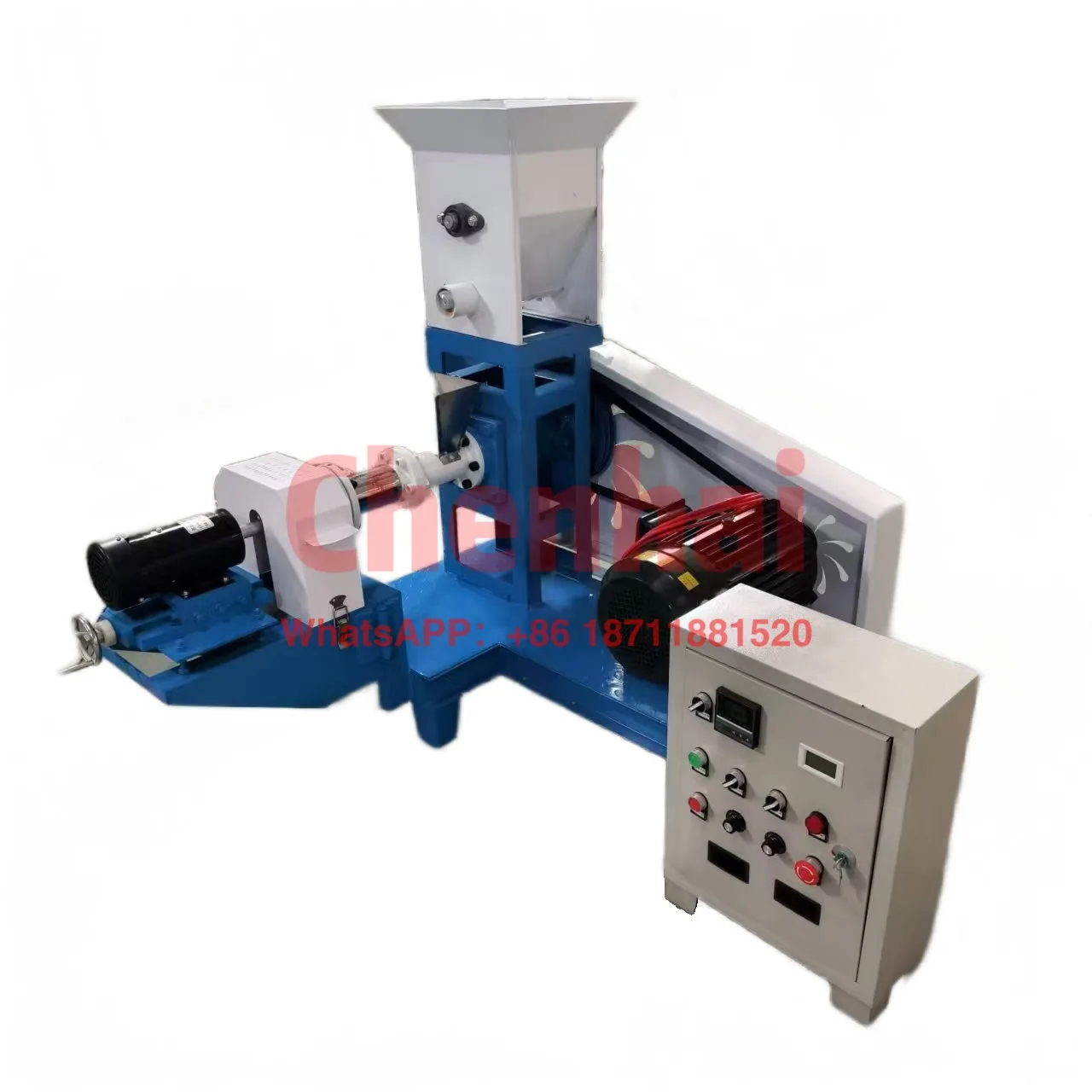 

Hot Sale Feed Extruder Production Line Fish Feed Dog Food and Cat Food Pellet Machine Floating Feed Extruder Machine