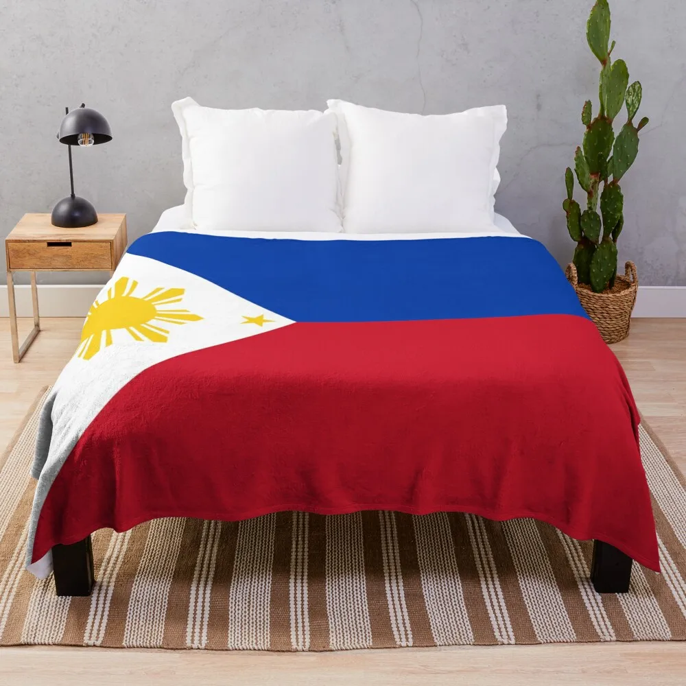 

Philippines flag Throw Blanket Stuffeds For Sofa Thin Blankets