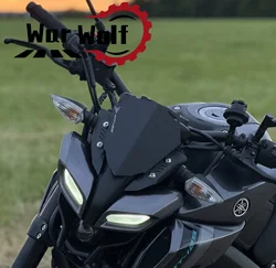 Pare-brise en alliage pour délit de moto, pare-brise, pare-brise, convient pour YAMAHA 2018-2022, 2019, 2020, 2021, 2022, 2023, 2024, MT125, MT-125