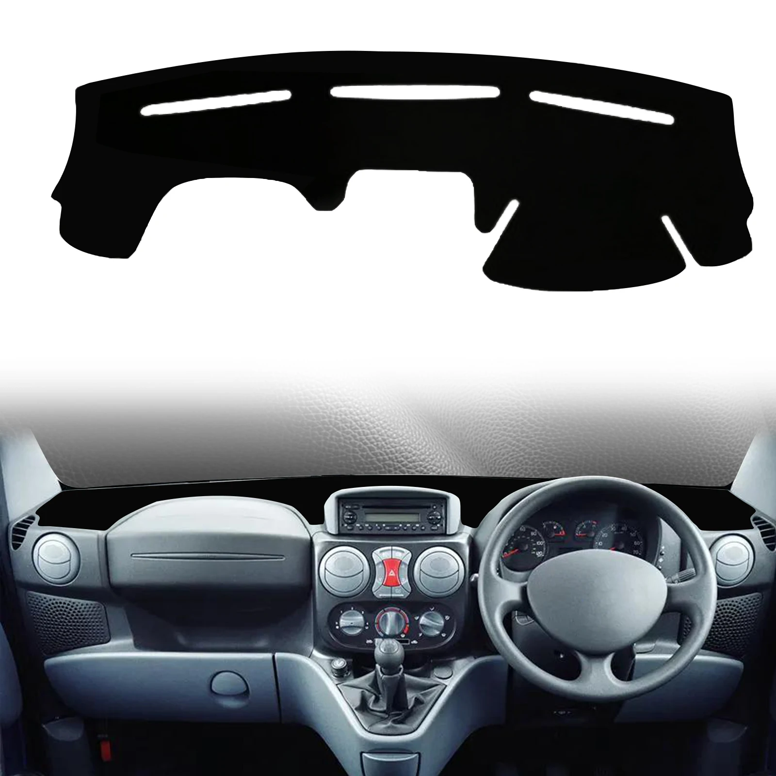 

fit for Fiat Doblo 2000-2015 Car Dashmat Dashboard Cover Pad DashMat Sunshade Protective Carpet Accessories