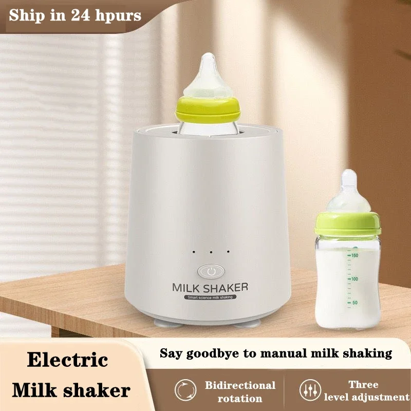 

Automatic Baby Milk Bottle Shaker USB Rechargeable Electric Bottle Feeding Shake Machine Milk Powder Blender for Outdoor Travel