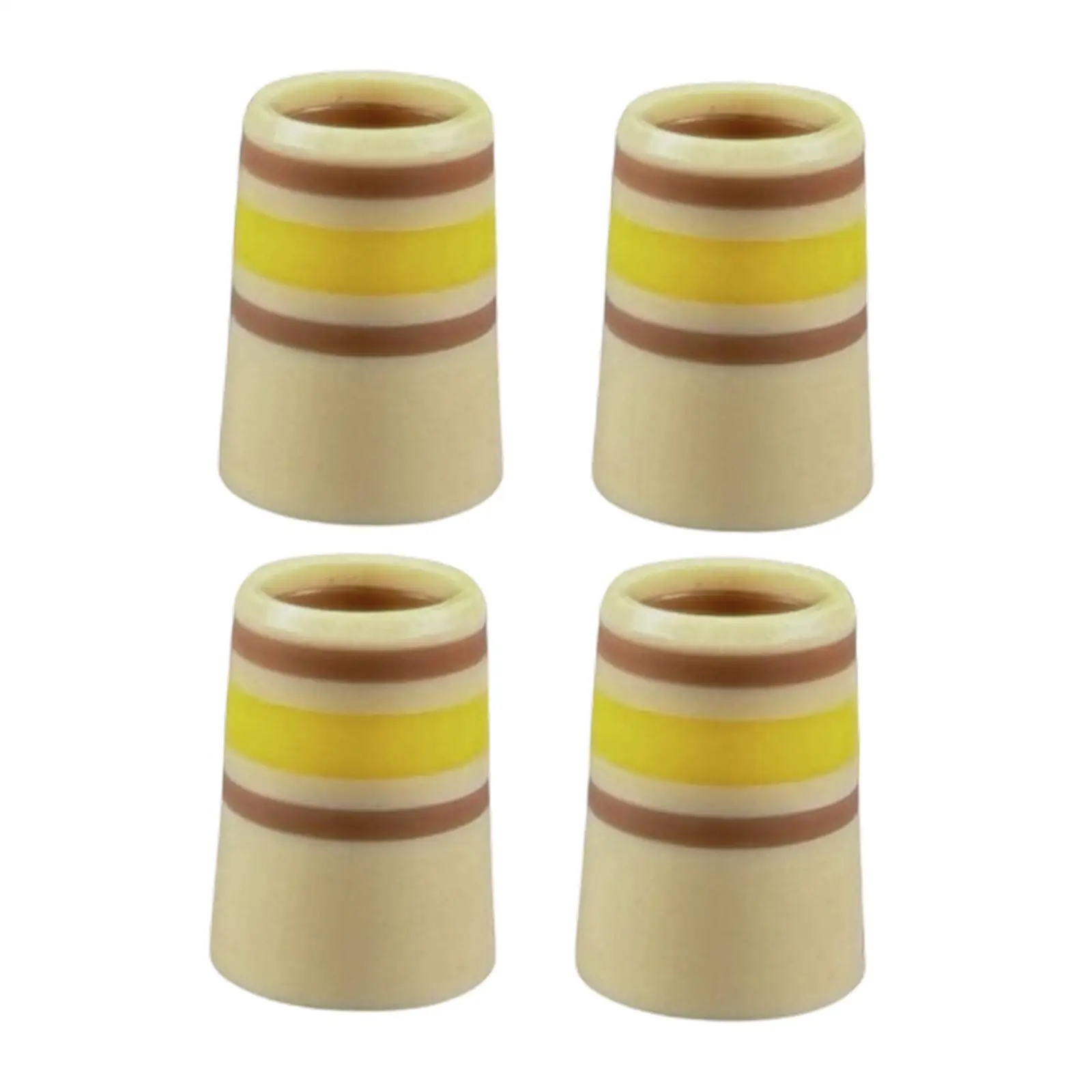 4Pcs Golf Ferrules End Caps Portable Replacement Golf Accessories Lightweight .370 Taper Tip Adapter for Sports Men Women