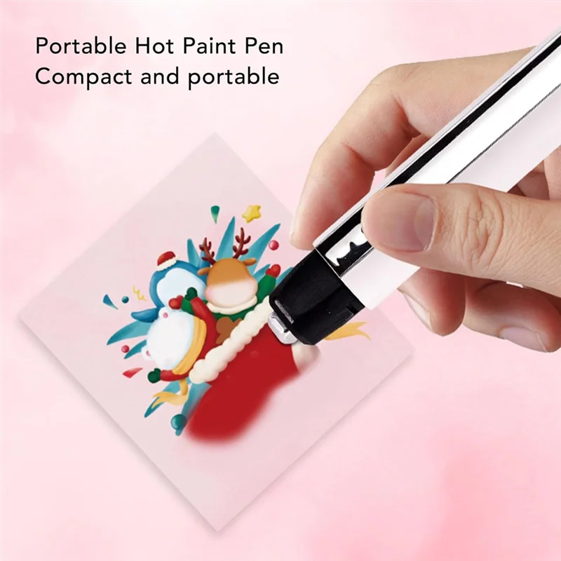 آلة الضغط الحراري الصغيرة AT93-Fast Heating 3S، تتضمن حماية من الحرارة الزائدة مع ورق حراري قابل للمسح