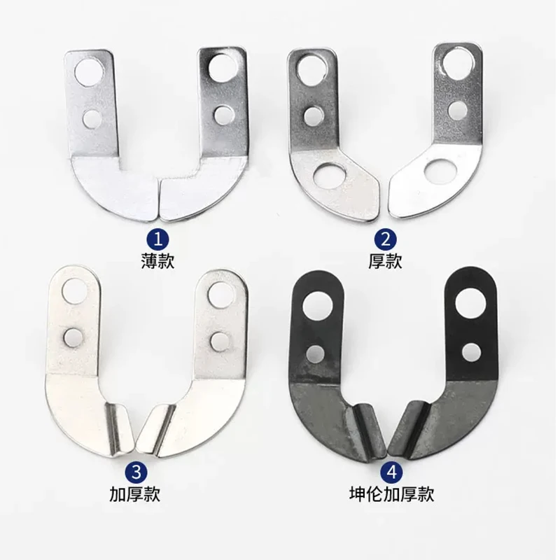 Left & Right Shrapnel for Button Clamp Kit/Button Clamp ASM. Fitted JUKI MB373 Button Sewer Attach Sewing Machine Pick-Up Device