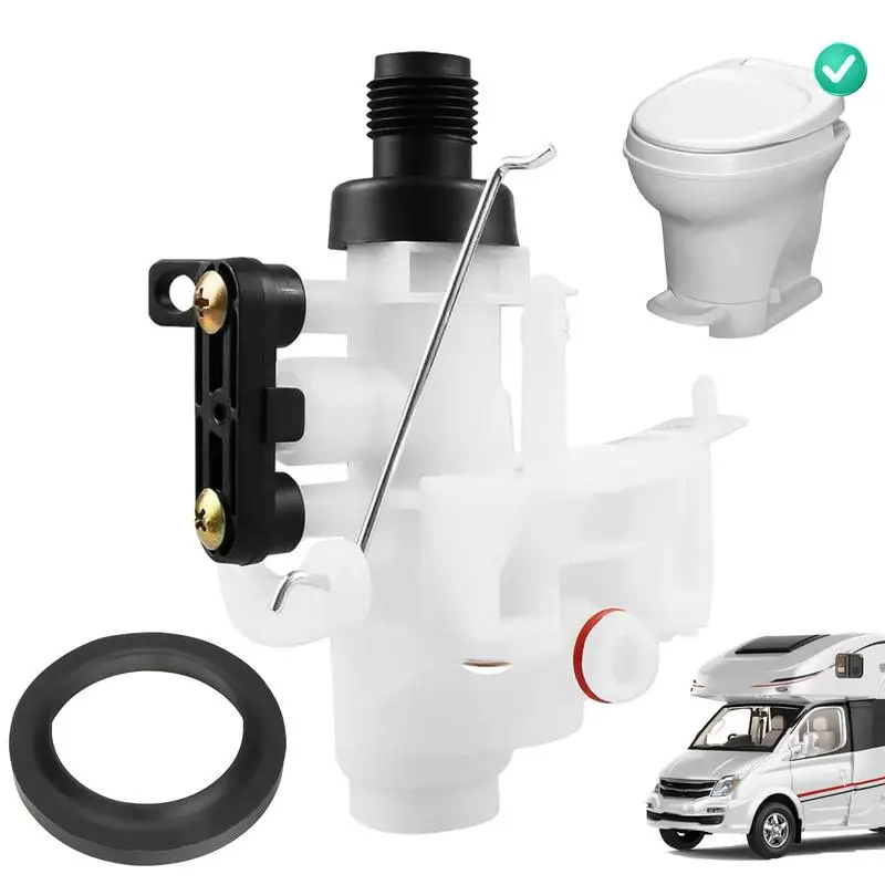 

RV Water Valve Replacement 31688 31705 Toilet Water Valve Precise Fit For RV Road Trip RV Toilet Maintenance Tools For Stage