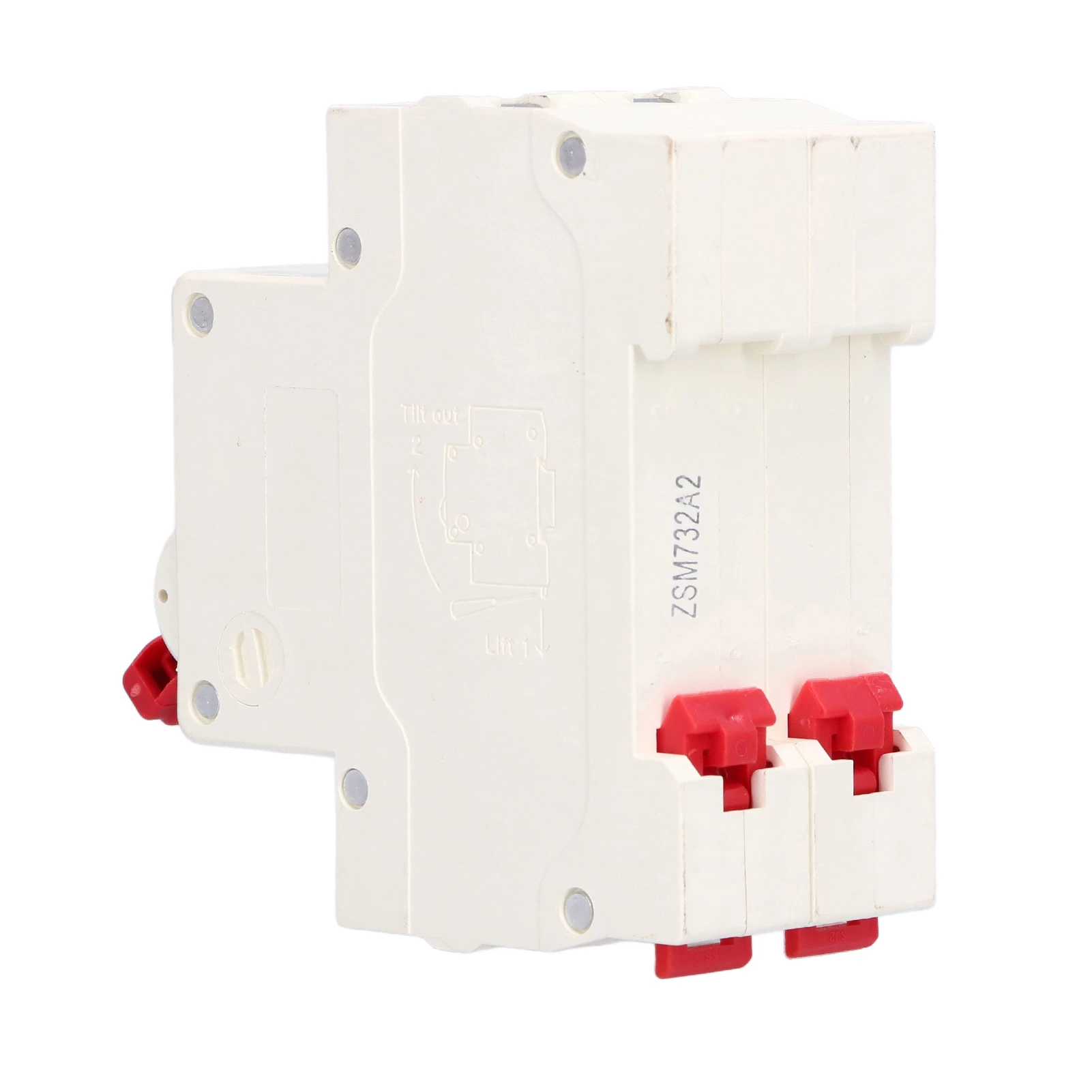 DC Miniature Circuit Breaker 2P Solar PV System Isolator DIN Rail Mount 1000V 16A/20A/32A/40A/50A DZ47-63Z DC Disconnect Switch