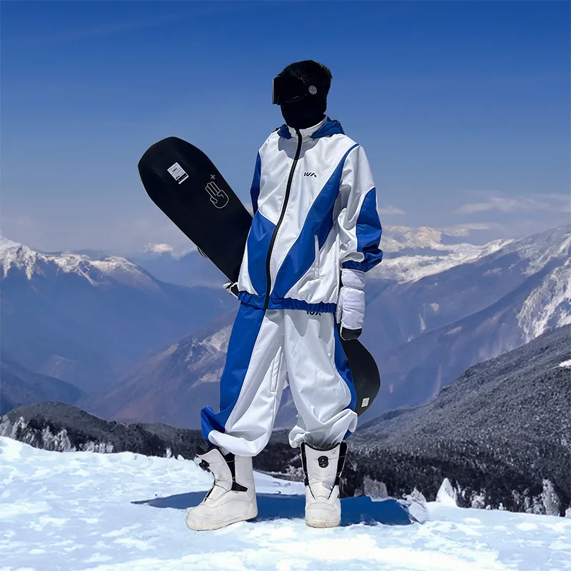 

Waterproof Snow Suit Men Women Windproof Costumes Snowboarding Clothing Outdoor Skiing Sets Winter Jackets and Pants