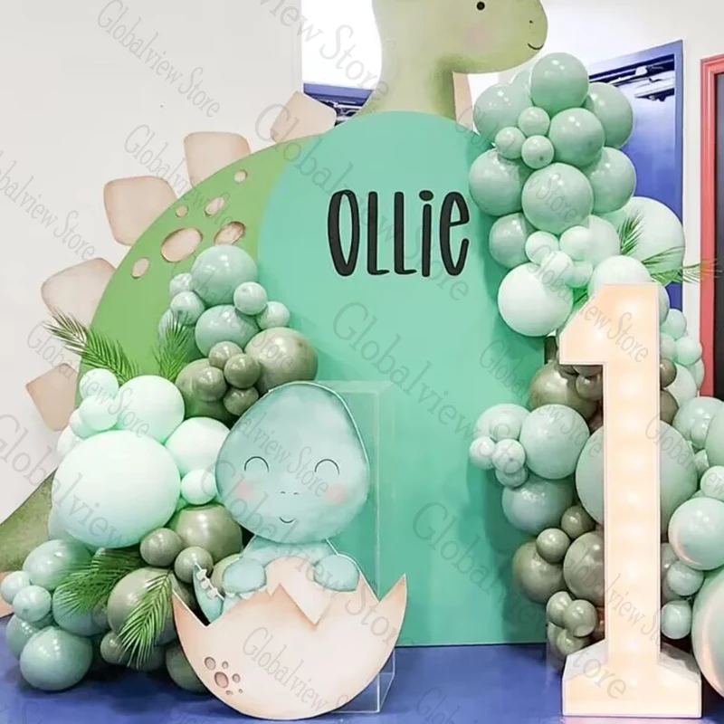 Dino Ausschnitte Dinosaurier Party Requisiten Geburtstags feier Dekorationen Schaumstoff Board Dino Standee Triceratops Rex Tany stropheus Dekor – Detail 7