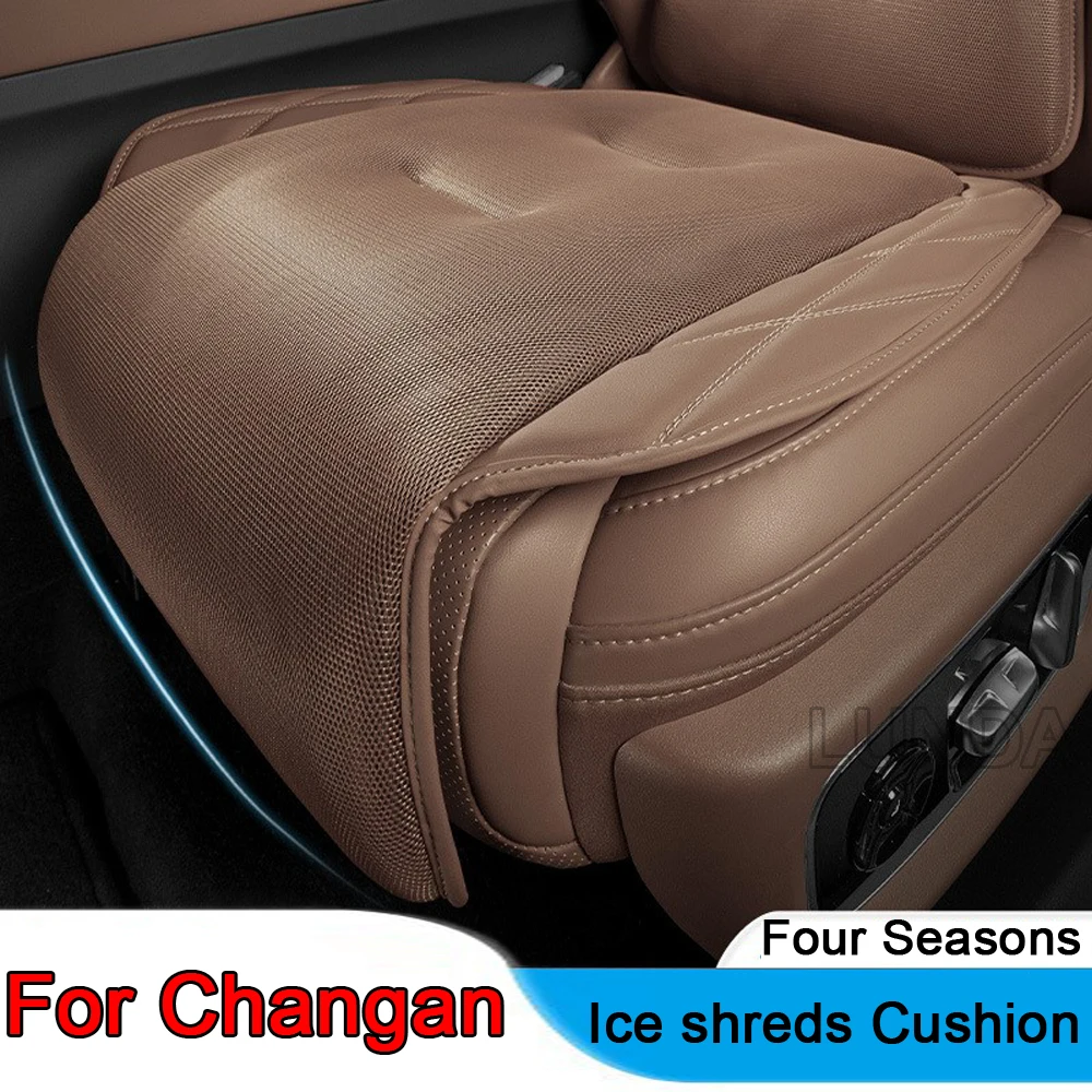 

Дышащая подушка для автомобильного сиденья из ледяного шелка, нескользящий чехол для автомобильного сиденья Changan CS35 CS55 CS75 CS85 CS95 Plus Univ Uni-k