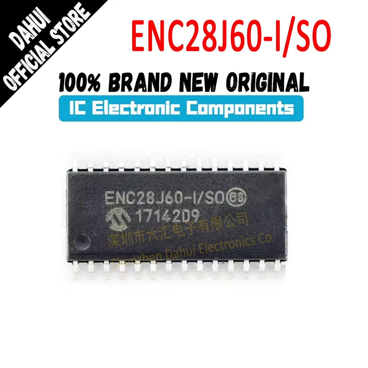 ENC28J60-I/SO ENC28J60-I ENC28J60 ENC28J ENC28 ENC IC Chip SOP-28  In Stock 100% Brand New Origin