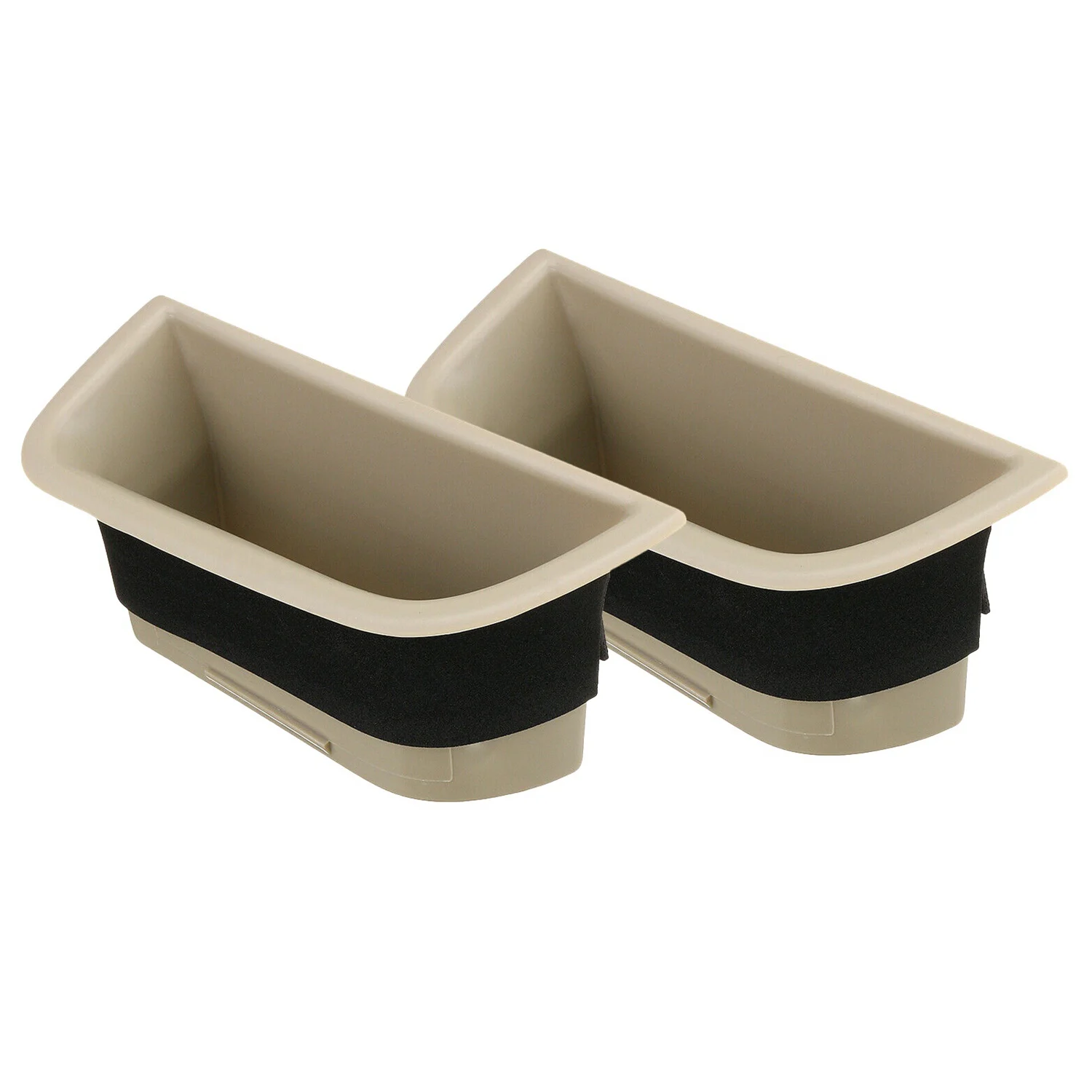 

1 Paire ABS BoîTe de Rangement D'Accoudoir de PoignéE LatéRale de Porte de Voiture pour Volvo XC70 V70 S80 Organisateur IntéRieu