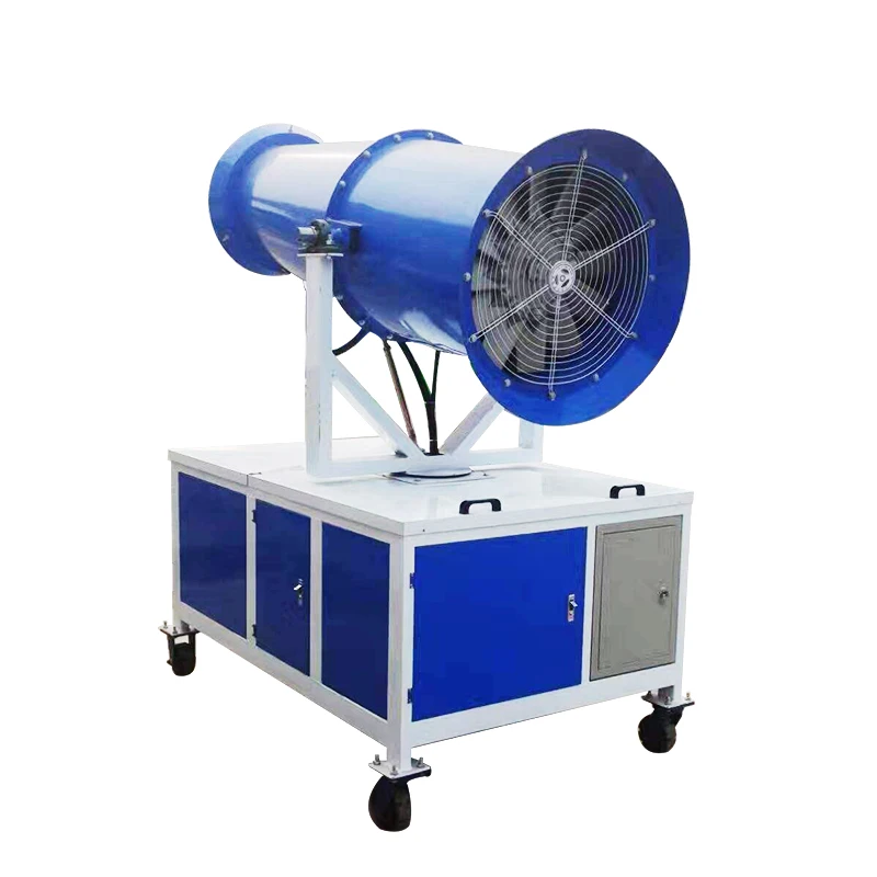 High Pressure Water Mist Fog Cannon Machine 50M For Urban Road Dust Suppression Orchard Pesticide Sprayer