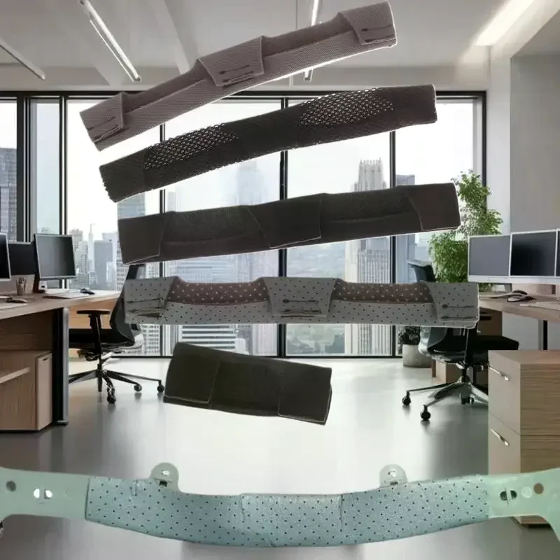 Grey Black Air Cushion Sweatband Belt, 1 Pc Hard Hat Sponge Liners, Universal Helmet Tool Antiperspirant Comforter