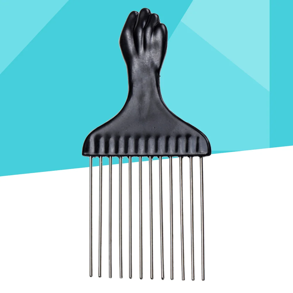 2pcs Large Wide Tooth Comb Plastic Handle Hair Detangling Comb Hairdressing Rake Combs Slick Styling Hair