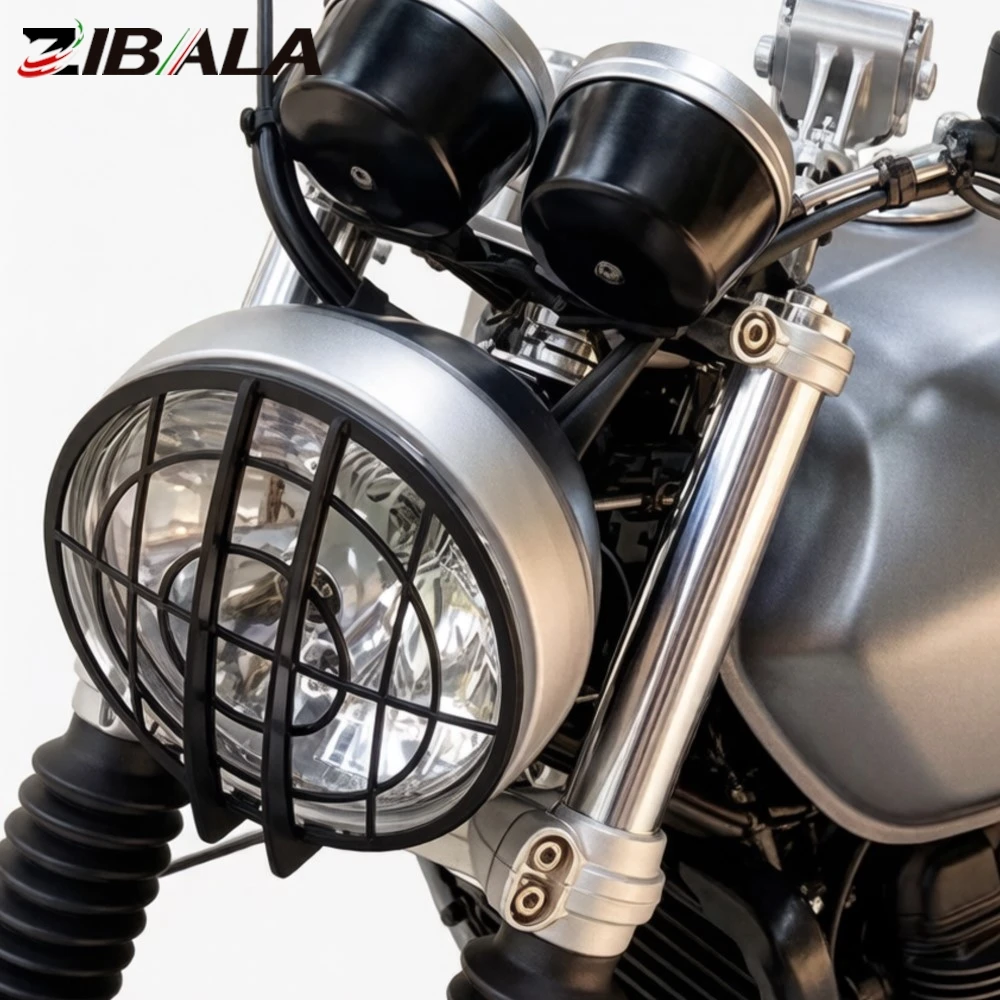 

Headlight Protection Head Lamp Light Grille Guard Cover Protector For BMW R-NineT Scrambler K23 2021 2022 2023 R NineT SCRAMBLER