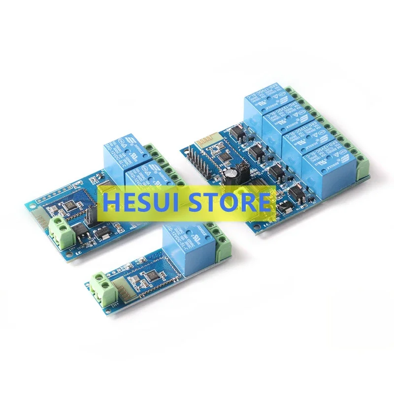 Bluetooth-Relaismodul 1 Weg 2-Wege 4-Wege-Bluetooth-Relais drahtloser Fernbedienungsschalter Internet der Dinge