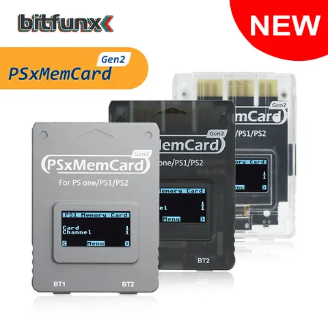 Bitfunx PSxMemCard Gen2 Sd2psXtd는 PlayStation1 PS one Playstation2 게임 콘솔용 PS1 및 PS2 게임용 저장 파일을 저장합니다. Best5 Bitfunx PSxMemCard Gen2 Sd2psXtd는 PlayStation1 PS one Playstation2 게임 콘솔용 PS1 및 PS2 게임용 저장 파일을 저장합니다. Best5