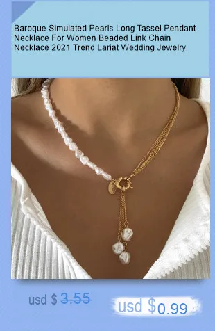 Neue Koreanische Mode Simulierte Perlen Halskette Für Frauen/Männer Böhmen Bunte Geometrische Obst Blumen Kette Halsband Kpop Schmuck – Detail 5