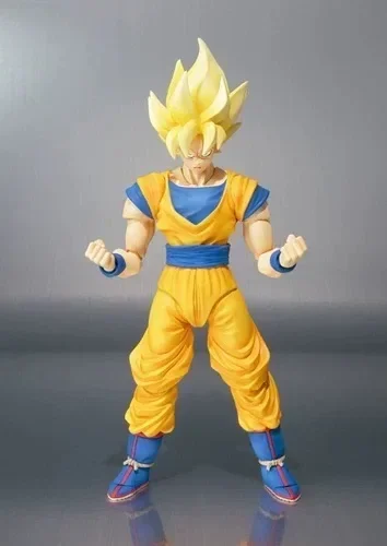 In Magazzino 100% Originale Bandai Shf Sh Figuarts Dragon Ball Super Saiyan Son Gokou Goku 1.0 Action Figure Anime Modello Giocattoli Figura