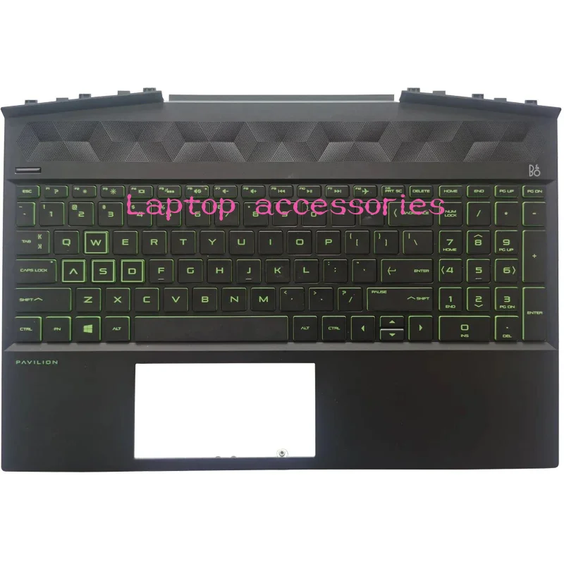 NEW For HP Pavilion 15-DK 15T-DK TPN-C141 US/Spanish Laptop Keyboard with palmrest upper cover backlight L57596-001 L57593-001