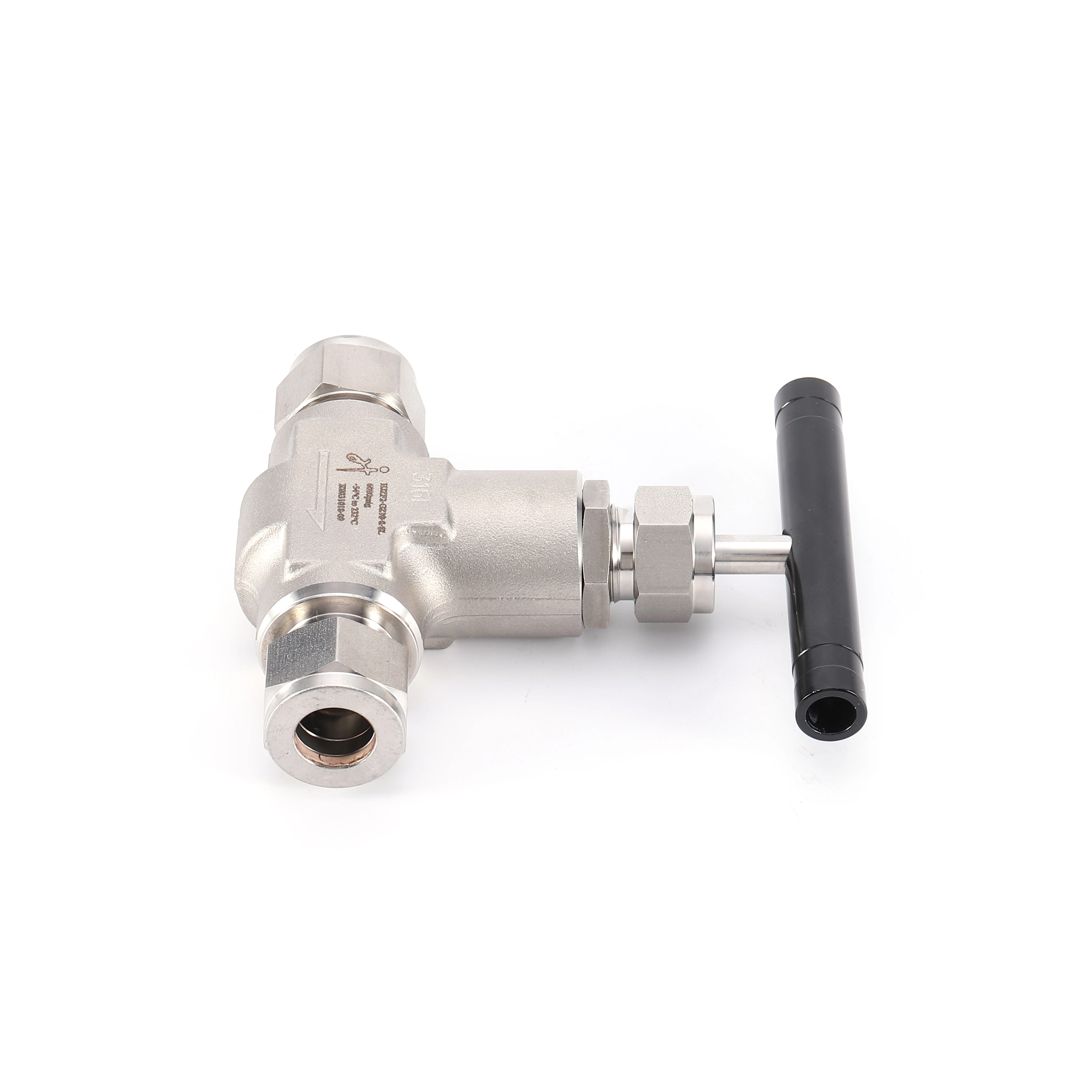 Integral Fordeg Body Needle Valve SS316 10,000psi วาล์วควบคุมการเชื่อมต่อท่อ