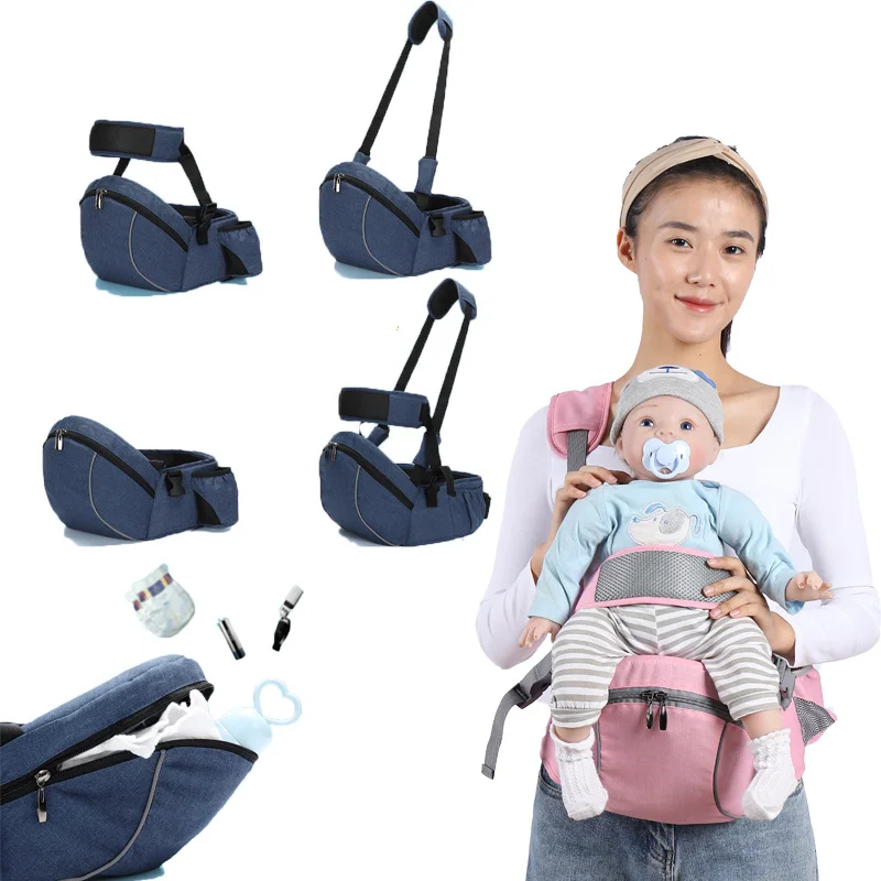 Baby Carrier Waist Stool Walkers Baby Sling Hold Waist Belt Backpack Hipseat Belt Kids Adjustable Infant Hip Seat