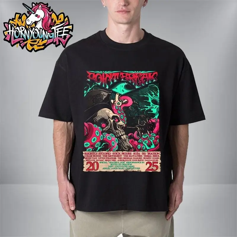 Point Break Festival 2025 Seven Cities Tattoo Co Poster Line Up Unisex T-Shirt
