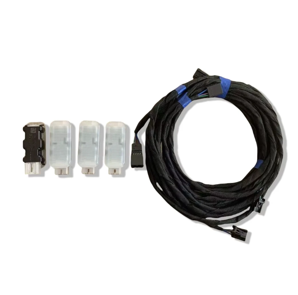 

OEM For Audi A4 A5 S4 S5 B9.5 A6 A7 C8 Q7 Multicolor LED foot light 80A947415E