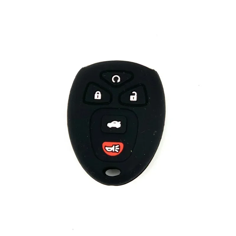Silicone car Key Case cover set shell For Chevrolet tahoe yukon suburban For GMC for Cadillac for Buick 6 button key cover