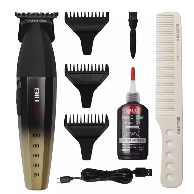 

Bill BL800 Retro Oil Head Professional Hair Clippers Salon Men's Tool Electric Clipper Salon Sculpting Tool Haircut Machine