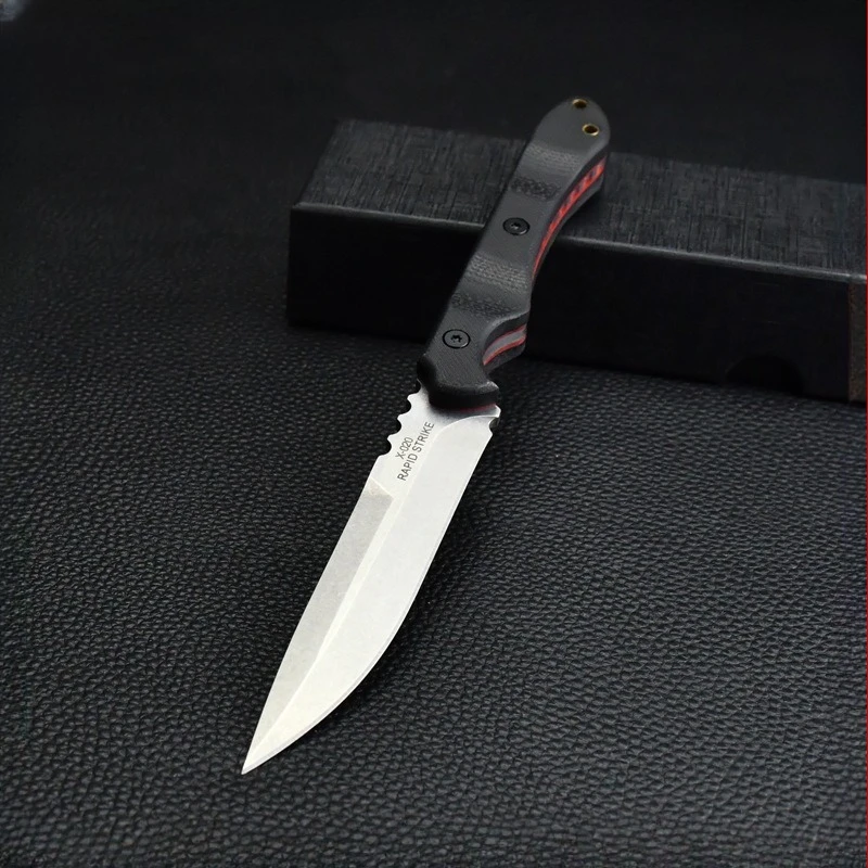 

Прикладной тактический нож D2, лезвие G10, ручка, натуральный дизайн, прочная структура, подходит для приключений в джунглях, мужской подарок