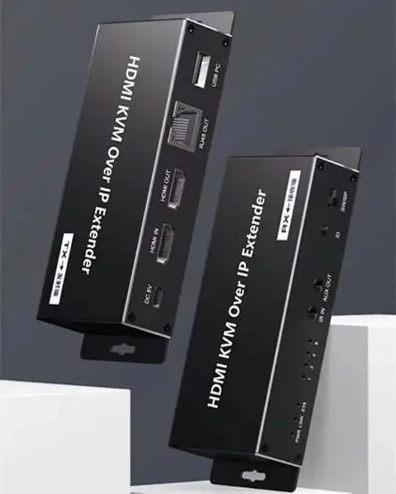 Premium 200M KVM Extender HDMl Extender Network Cable Transmitter to RJ45 Network Port KVM High-Definition Extender