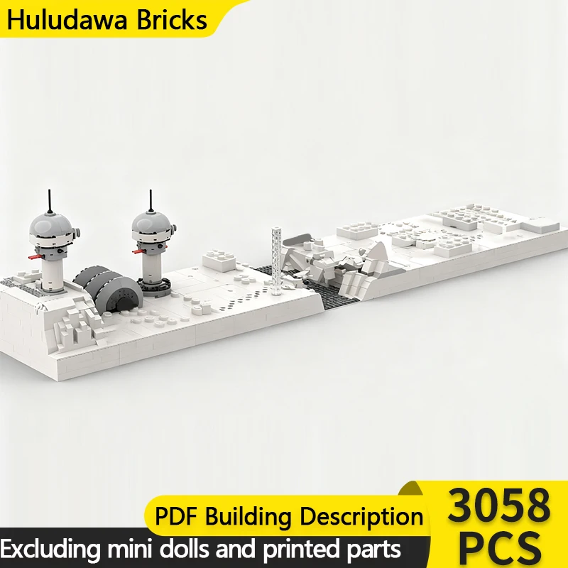 

Star Movies Model MOC Building Bricks Space Snow Secret Base Modular Technology Children Holiday Gifts Assemble Toys Suit