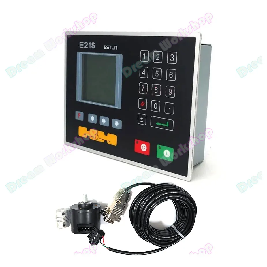 Estun E21s Shearing Machine Cnc Controller Hydraulic Shearing Machine System Kit Estun E21s CNC Controller With Encoder set