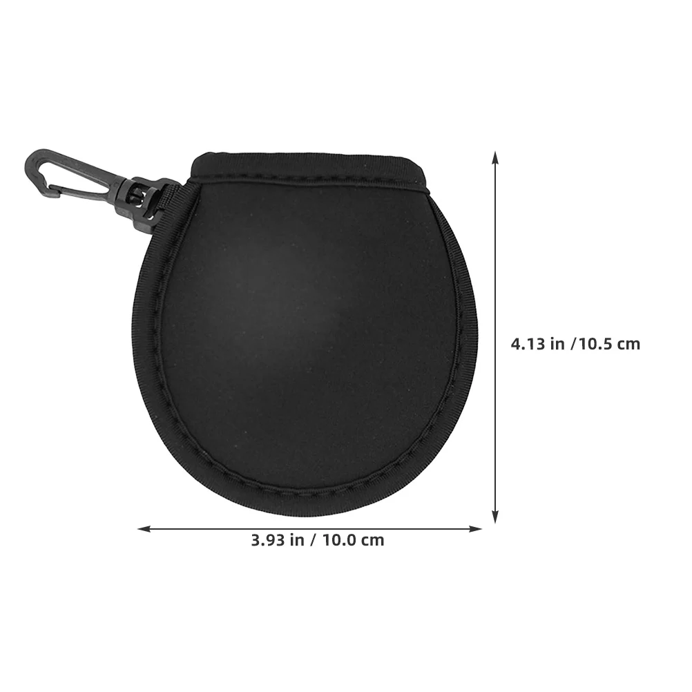 Custodia per pulizia palline da golf da 2 pezzi: pulizia efficiente con protezione antigraffio, leggera, comoda da usare in qualsiasi luogo di ambiente