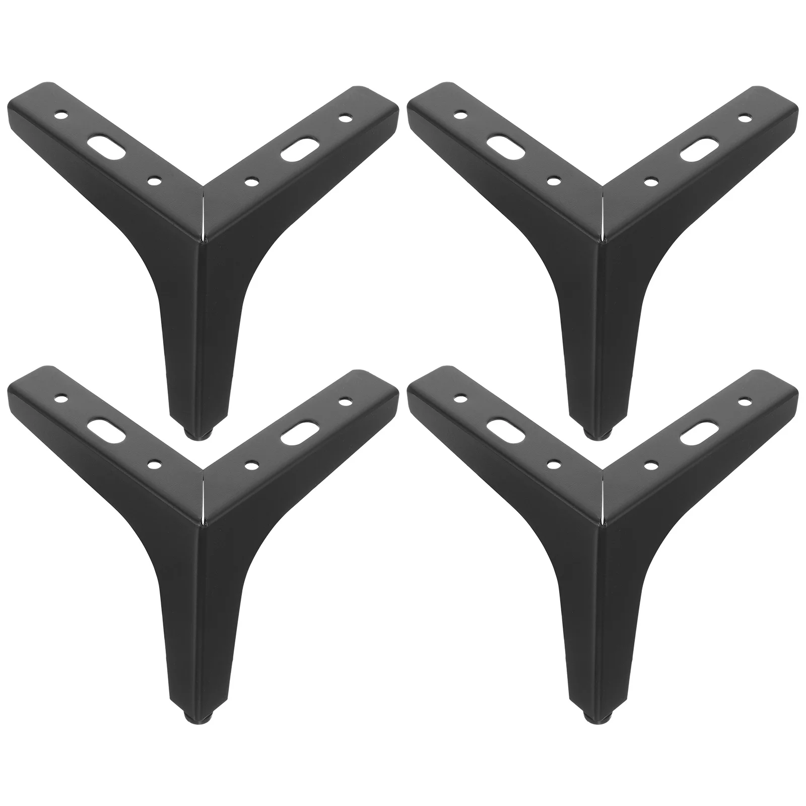 

4Pcs Iron Furniture Support Feet Metal Legs for Sofa Bed Cabinet Chair Table Replacement Metal Legs for Furniture