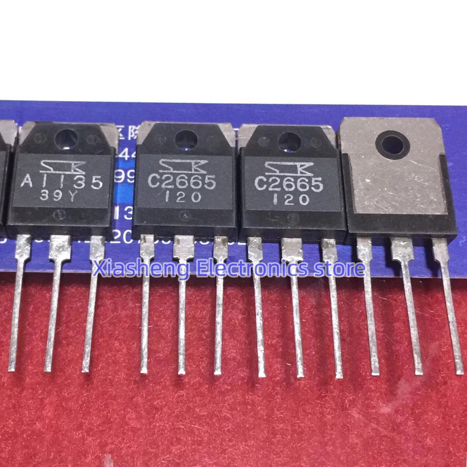 

New Original 2Pairs 2SA1135 A1135 + 2SC2665 C2665 TO-3P Transistor In Stock Good Quality