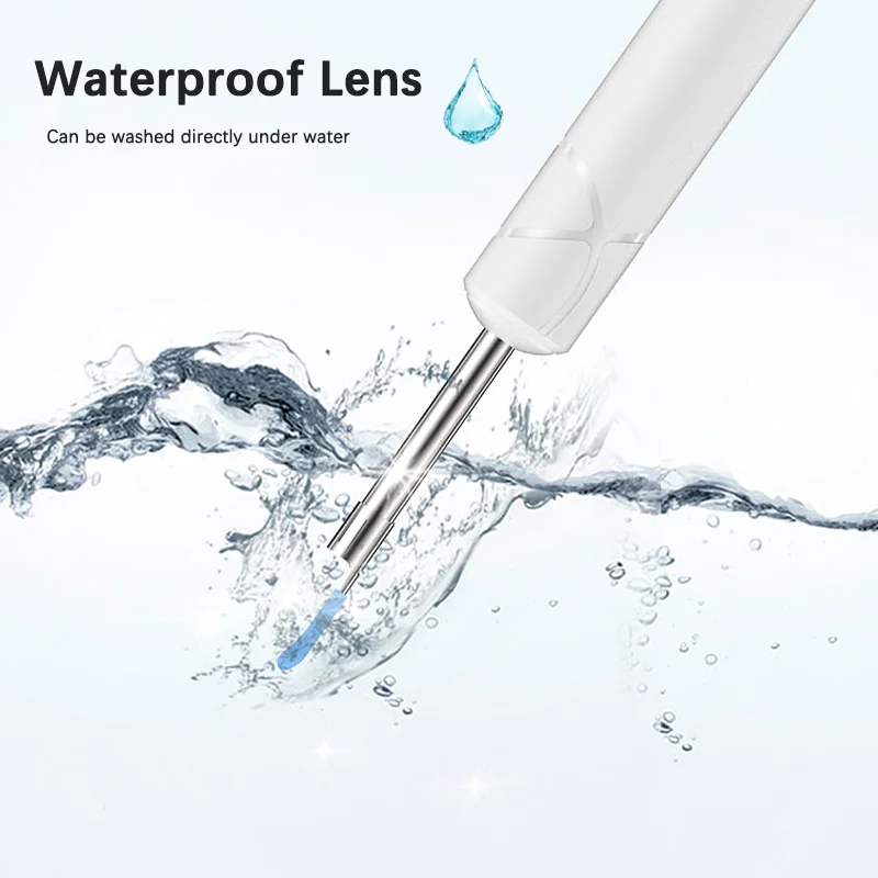 Dodosee 2300P HD Visual Ear Cleaner con fotocamera Strumento per la rimozione del cerume con pinzette Otoscopio Ear Pick Rimuovi lo sporco dell'orecchio Assistenza sanitaria