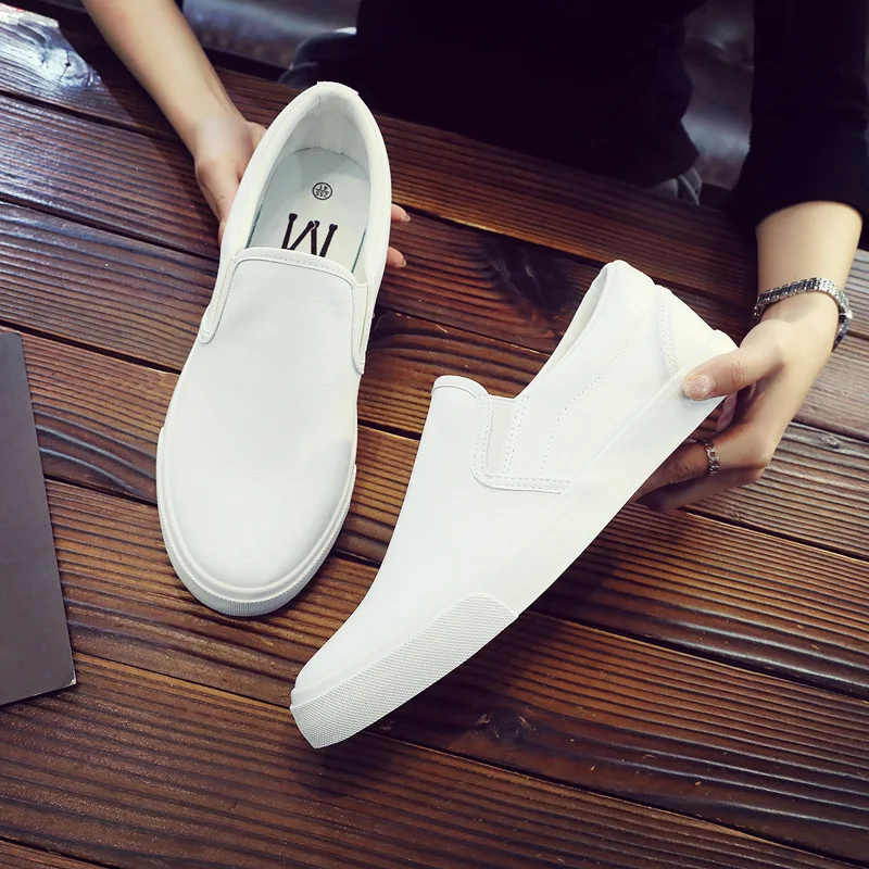 Low cut round toe wear-resistant breathable casual shoes for spring summer solid color flat heel simple comfortable single shoe