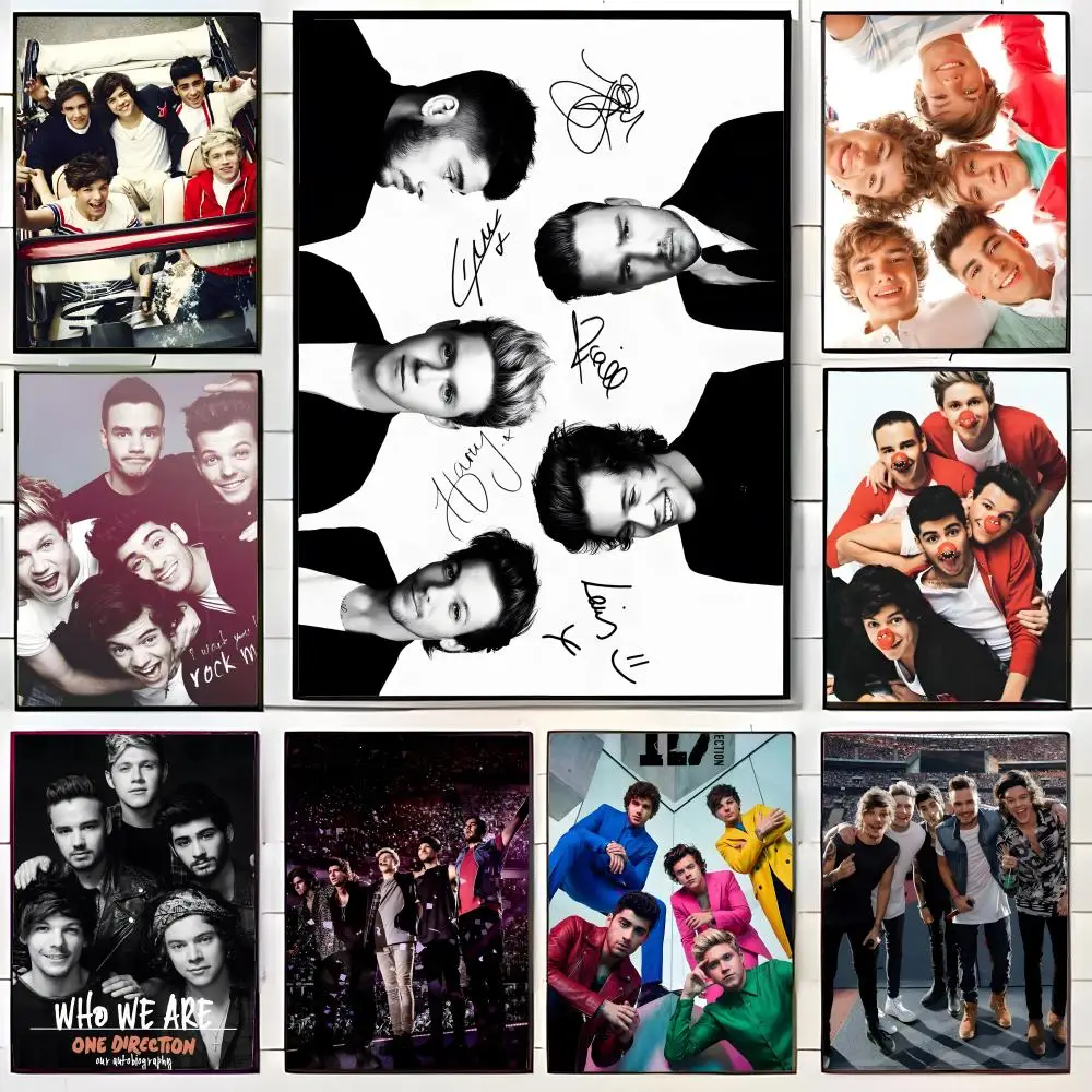 Pop Boyband One Direction Poster Wall Art Print Decorative Mural Home Decor Gift Unframed
