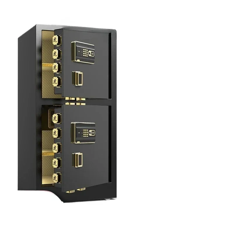 Safe Home Small 45/60/80 CM Office Large Fingerprint Password All Steel Anti-theft Safe Box