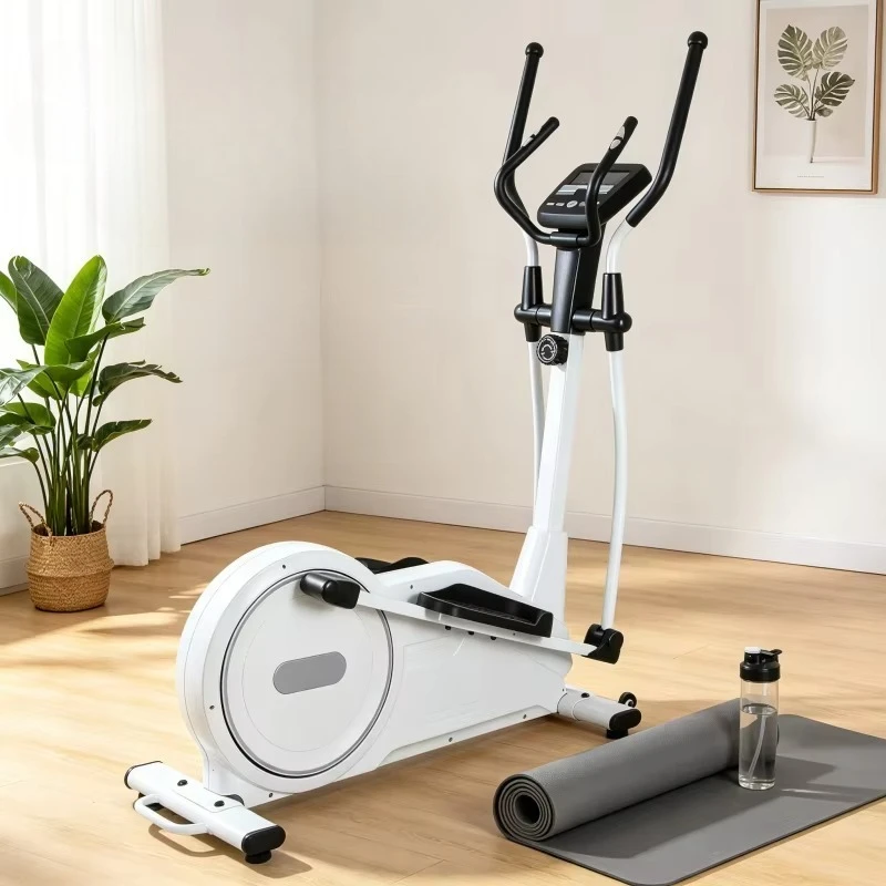 Magnetic Control Foldable Electric Elliptical Machine Intelligent Indoor Commercial Fitness Equipment