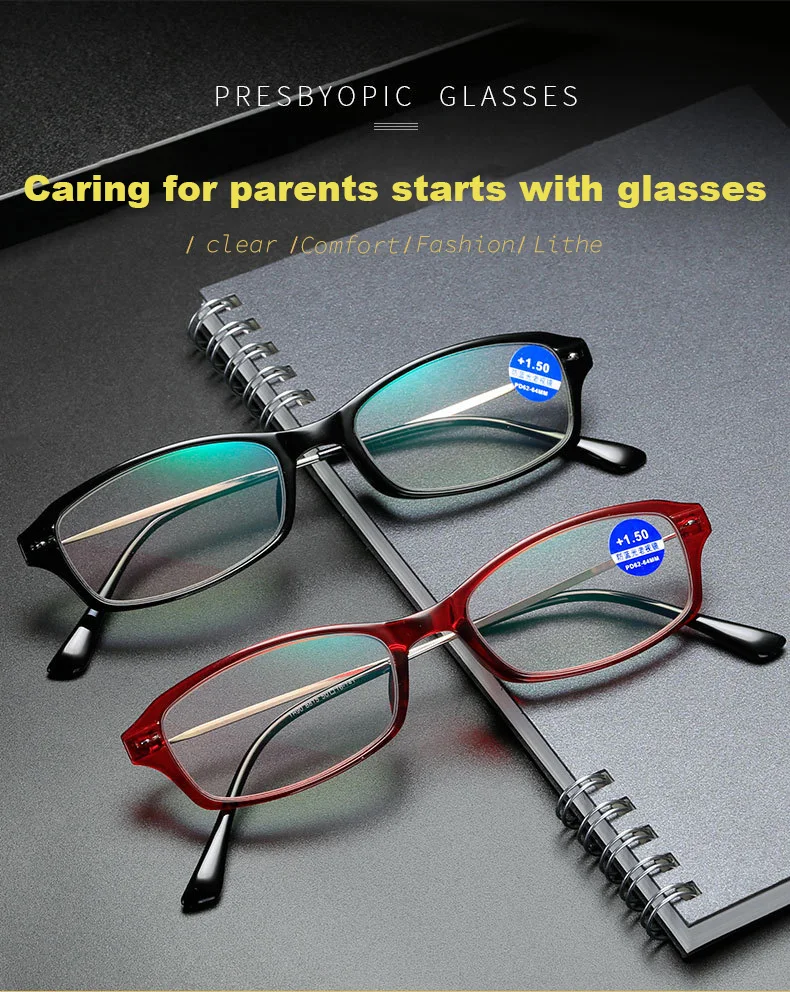 High Quality Blue Light Blocking Reading Glasses Men Sport Prescription Myopia Eyeglasses Frame For Men