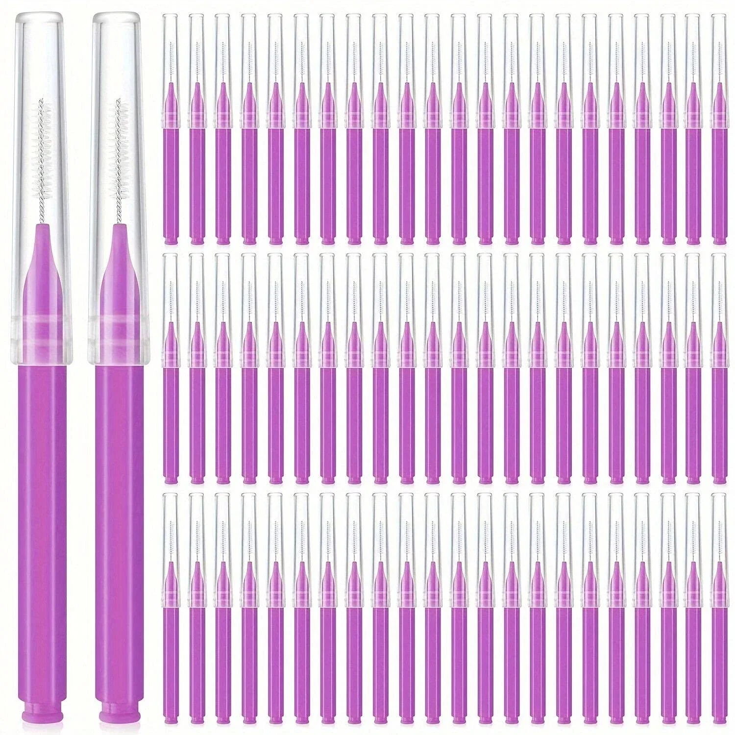 10/50PS Tragbare Mini Augenbraue Pinsel Einweg Wimpern Stirn Lifting Pinsel Applikatoren Lash Verlängerung Kamm Schönheit Make-Up-Tools – Detail 15