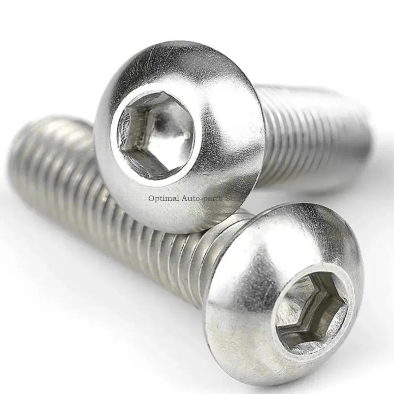 

Round Head Socket Bolt 304 Stainless Steel High Strength Corrosion Resistant