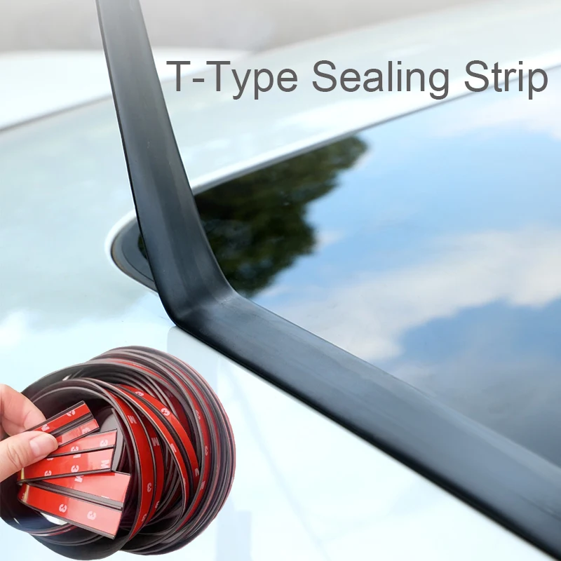 14/19/30mm Rubber Car Seals Edge Sealing Strips Auto Roof Windshield Sealant Protector Window Seal Strips Sound Insulation Tape oem odm cargo cover for ford edge 14 22 lid boot lid rear window inner trunk curtain cover car accessories and parts