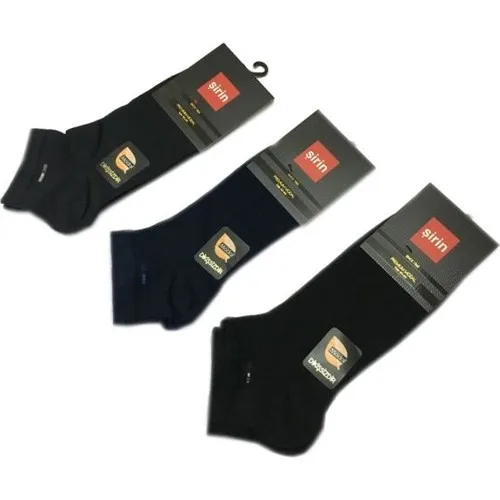 Six-Pack Cute Seamless Model Male Booties Socks